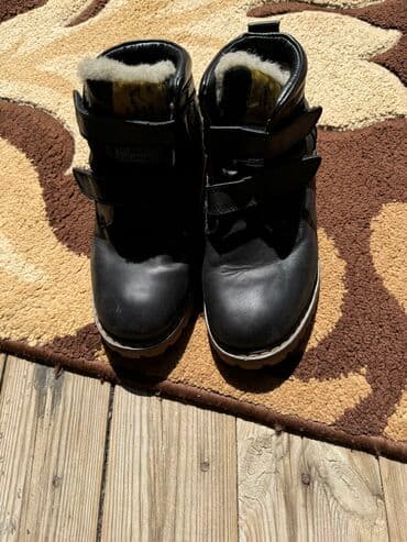 сапоги зимние женские натуральная кожа натуральный мех распродажа: Ботинки зимние, мех натуральный,размер 38, цвет — 1