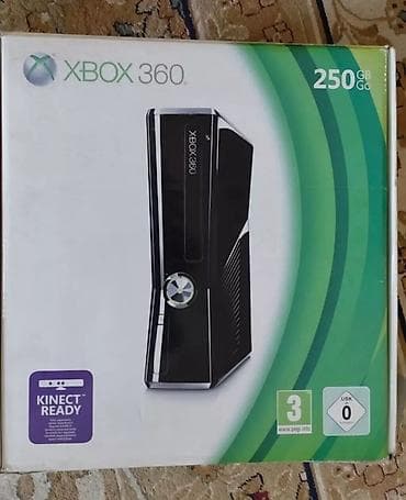 Xbox 360 250 GB (Slim) + Kinect - Игровая консоль Xbox 360 Slim с at lalafo.kg Xbox 360 250 GB (Slim) + Kinect - Игровая консоль Xbox 360 Slim с
