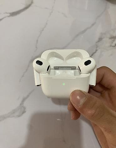 блютуз камера: Беспроводные вкладыши наушники, Apple, Airpods 3, Новый — 4