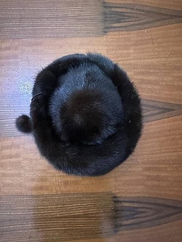 Шапка, Ушанка, Норка, Зима, С помпоном