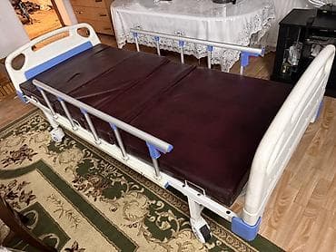 Башка медициналык товарлар: Медицинская функциональная кровать с матрасом - Конструкция на — 3