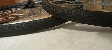 Спорт жана хобби: Пара велосипедных колёс 28" (700C) - Диаметр: 28" / 700C - Покрышки — 6