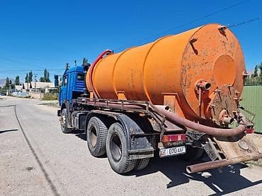 пл: Вакуумная ассенизаторская машина на базе КамАЗ 53215. Основные — 4
