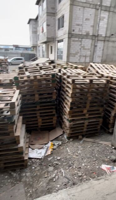 Поддон ошто Продаю поддоны евро и обычные вперемежку, около 700 шт в at lalafo.kg Поддон ошто Продаю поддоны евро и обычные вперемежку, около 700 шт в