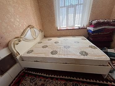 кресло кровать в бишкеке: Двуспальная кровать, С матрасом, длина - 200 см — 3