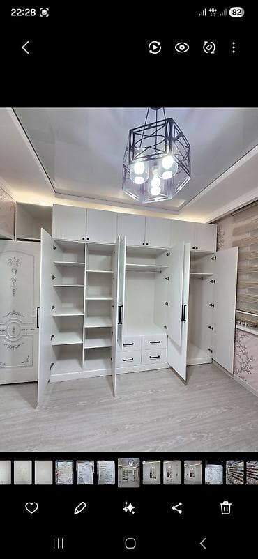 дом из бруса: Шкаф на заказ, Встроенный, Комбинированные, Дизайн, проект — 4