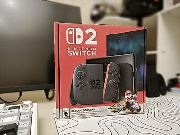 nintendo advance sp: Nintendo switch 2 состояние идеальное коробка все есть хорошому — 1
