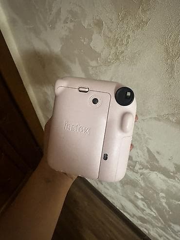 картриджи instax: Плёночный моментальный фотоаппарат Instax Mini 12 (розовый) — 2