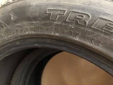 89 2: Шины 235 / 55 / R 18, Зима, Комплект, Легковые, Maxtrek — 1