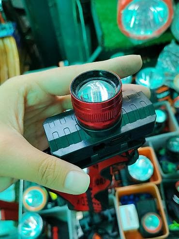 рии: Налобный LED‑фонарь с зумом - Мощный светодиод с фокусируемой линзой — 2