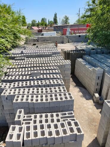 Erbol: Пескоблок Гладкий, Заборный, 400x150x200, Самовывоз, Платная доставка