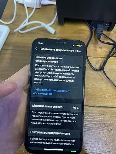 Техника и электроника: IPhone Xs, 256 ГБ, цвет Space Gray Айфон Хс 256 Гб 76 АКБ (не — 4