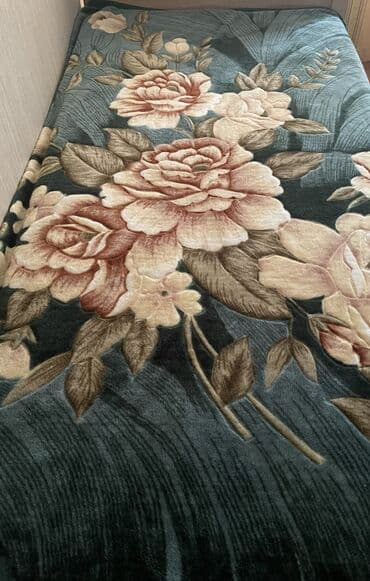 покрывало на диван угловой: Плед, Б/у, Все сезоны, Плюшевый — 1