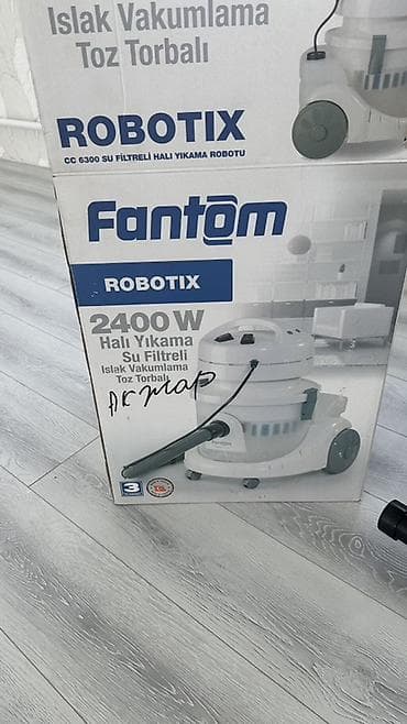 монитор для авто: Пылесос-моющий Fantom Robotix CC 6300, 2400 Вт Описание: - Мощный — 4