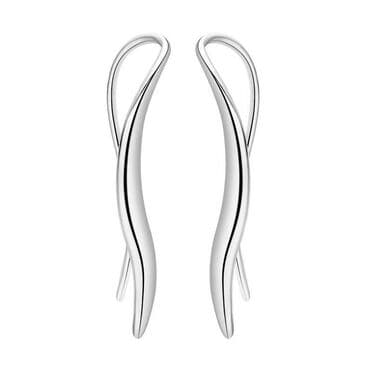 палочка гарри поттер: Эти изящные серебристые серьги У выполнены в современном — 2