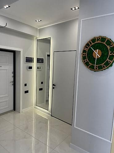 жк южный квартал: 2 комнаты, 54 м², Ала-Арча ТРЦ Элитка, 13 этаж, Евроремонт — 9