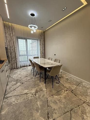 бруклин: 2 комнаты, 80 м², Элитка, 7 этаж, Дизайнерский ремонт — 2