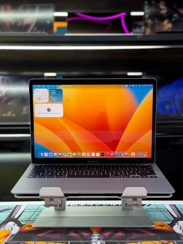 macbook рассрочка: Ноутбук, Apple, 8 ГБ ОЭТ, Apple M1, 13.3 ", Жумуш, окуу үчүн, эс тутум NVMe SSD — 1
