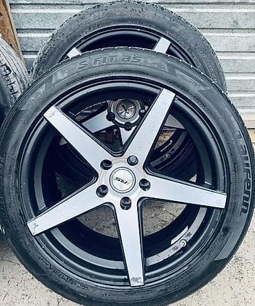 bbs rs: Колеса в сборе 245 / 45 / R 18, Всесезонная, Б/у, Комплект, Легковые, Литые, отверстий - 5 — 6