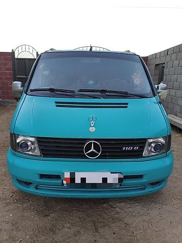 авто телешка: Mercedes-Benz Vito: 2000 г., 2.2 л, Механика, Дизель, Минивэн — 2