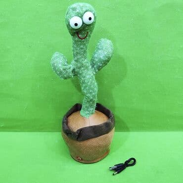 купить говорящий кактус: Кактус игрушка музыкальная🌵 Отличное развлечение для детей от 1 года😊 — 1