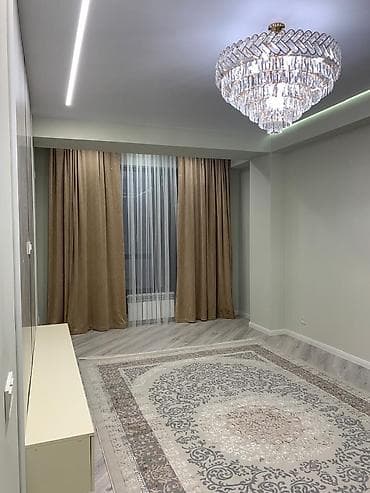 14: 2 комнаты, 77 м², Асанбай мкр Элитка, 2 этаж, Дизайнерский ремонт — 8