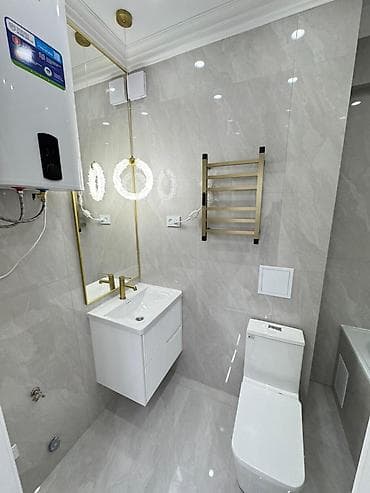 Батирлер: 2 бөлмө, 61 м², Элитка, 9 кабат, Дизайнердик ремонт — 4