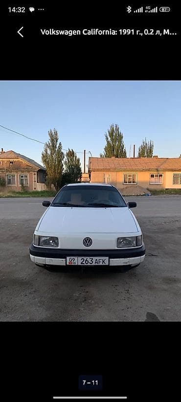fit shuttle: Volkswagen Passat: 1991 г., 0.2 л, Механика, Седан — 5