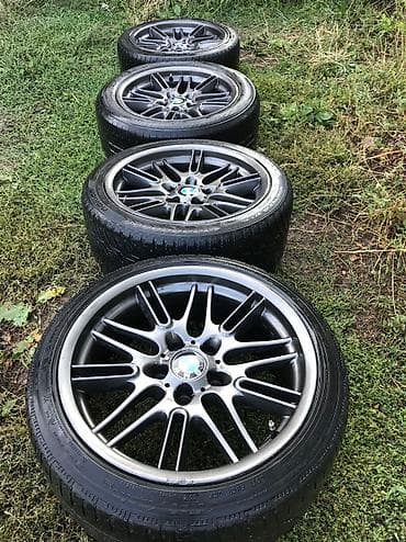 Дөңгөлөктөр монтажда 245 / 40 / R 18, Кыш, Колдонулган, Комплект, Жеңил унаалар, Куйма, тешиктери - 5 lalafo.kg да Дөңгөлөктөр монтажда 245 / 40 / R 18, Кыш, Колдонулган, Комплект, Жеңил унаалар, Куйма, тешиктери - 5