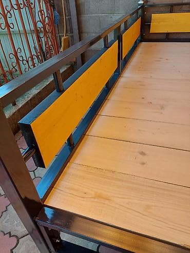 диван трансформер 3 в 1: Тапчан 3 x 25 x Металл — 9