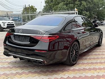 амг: Mercedes-Benz S-class AMG: 2024 г., Гибрид, Седан — 4
