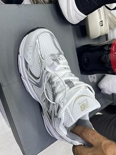 nike pegasus: Кроссовки, 36, 37, 38, New Balance, Новый, цвет - Белый, Самовывоз, Бесплатная доставка, Платная доставка — 1