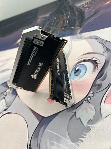 Оперативная память (RAM) для ПК, Б/у, Corsair, 16 ГБ, DDR3, 2400 МГц