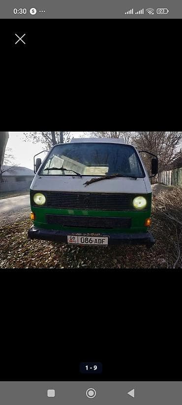 Транспорт: Volkswagen Transporter: 1988 г. — 1