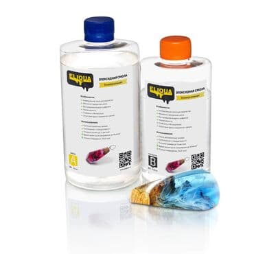 Эпоксидна смола eliqua универсальная 300мл смола подходит для