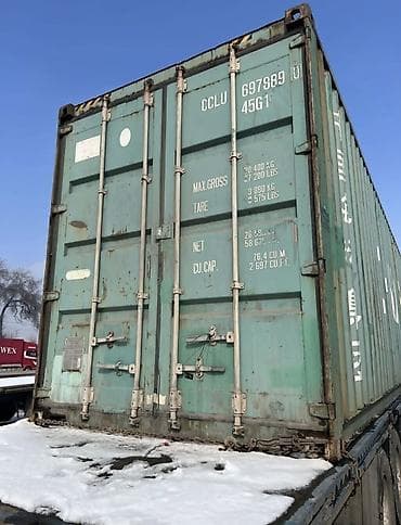 мастерскую: Сдаю в аренду контейнер под склад . Высота 2м 60см, длина 6м 8см — 1