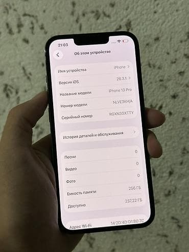 ipad mini a17 pro: IPhone 13 Pro, Б/у, 256 ГБ, Black Titanium, Кабель — 2