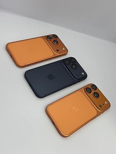 IPhone 17 Pro, Б/у, 256 ГБ, Оранжевый, Коробка, 100 %