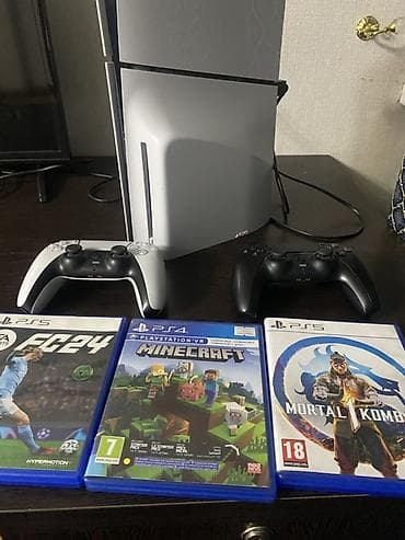 сони плейстейшын: Игровая приставка Sony PlayStation 5 (версия с дисководом) в — 1