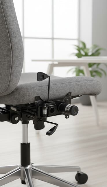 сиденье мешок: Механизм регулировки сиденья (комплект). - Металлическая платформа с — 1