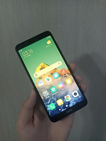 nokia x1: Redmi, Redmi 7A, Б/у, 32 ГБ, цвет - Синий, 2 SIM — 3