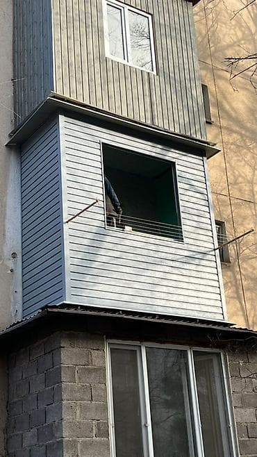 Услуги по строительству и ремонту: Обшивка и отделка балконов и лоджий сайдингом - Профессиональная — 4
