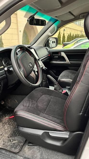 2014: Чехлы Алькантара, цвет - Красный, Toyota, Новый, Самовывоз — 3