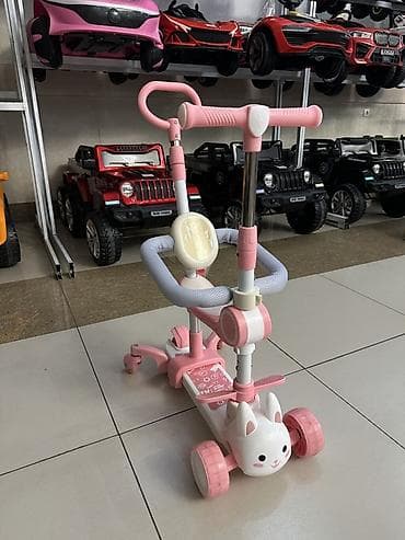 велосипед 3 в 1: Детский самокат, Трёхколёсный — 3