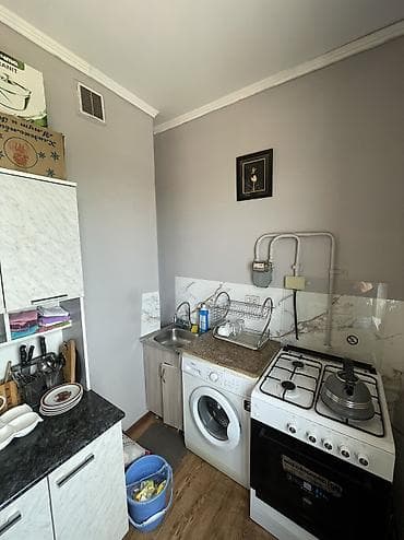 ошский рынок квартиры: 1 комната, 33 м², 105 серия, 5 этаж, Косметический ремонт — 5