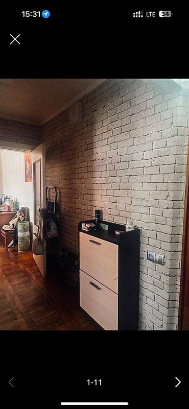 2 комнаты, 41 м², Ата-Тюрк парк 104 серия, 4 этаж, Свежий ремонт — 4