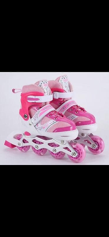 Детские роликовые коньки, раздвижные - Тип: роликовые коньки для