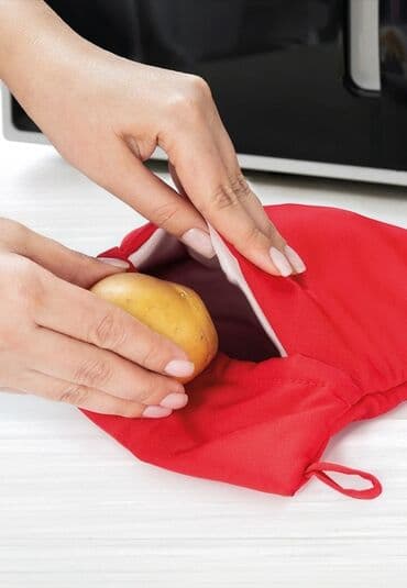 Мешочек для запекания овощей в микроволновой печи – удобный аксессуар at lalafo.kg Мешочек для запекания овощей в микроволновой печи – удобный аксессуар