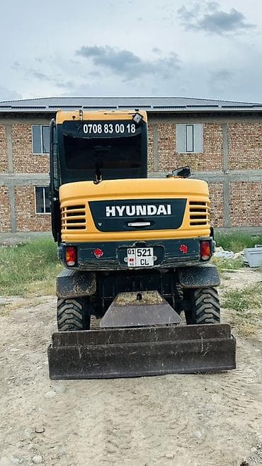 Экскаватор, Hyundai, 2017 г., Дөңгөлөктүү — 6