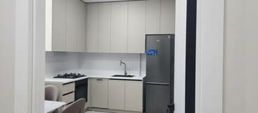 аренда квартир в кара балте: 2 комнаты, Собственник, Без подселения, С мебелью полностью — 1